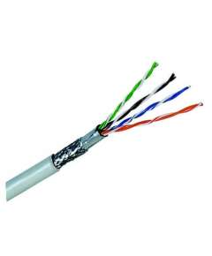 D-Link Cat6 SFTP 23 AWG PVC Solid Cable - 305m/Roll- Grey Colour
